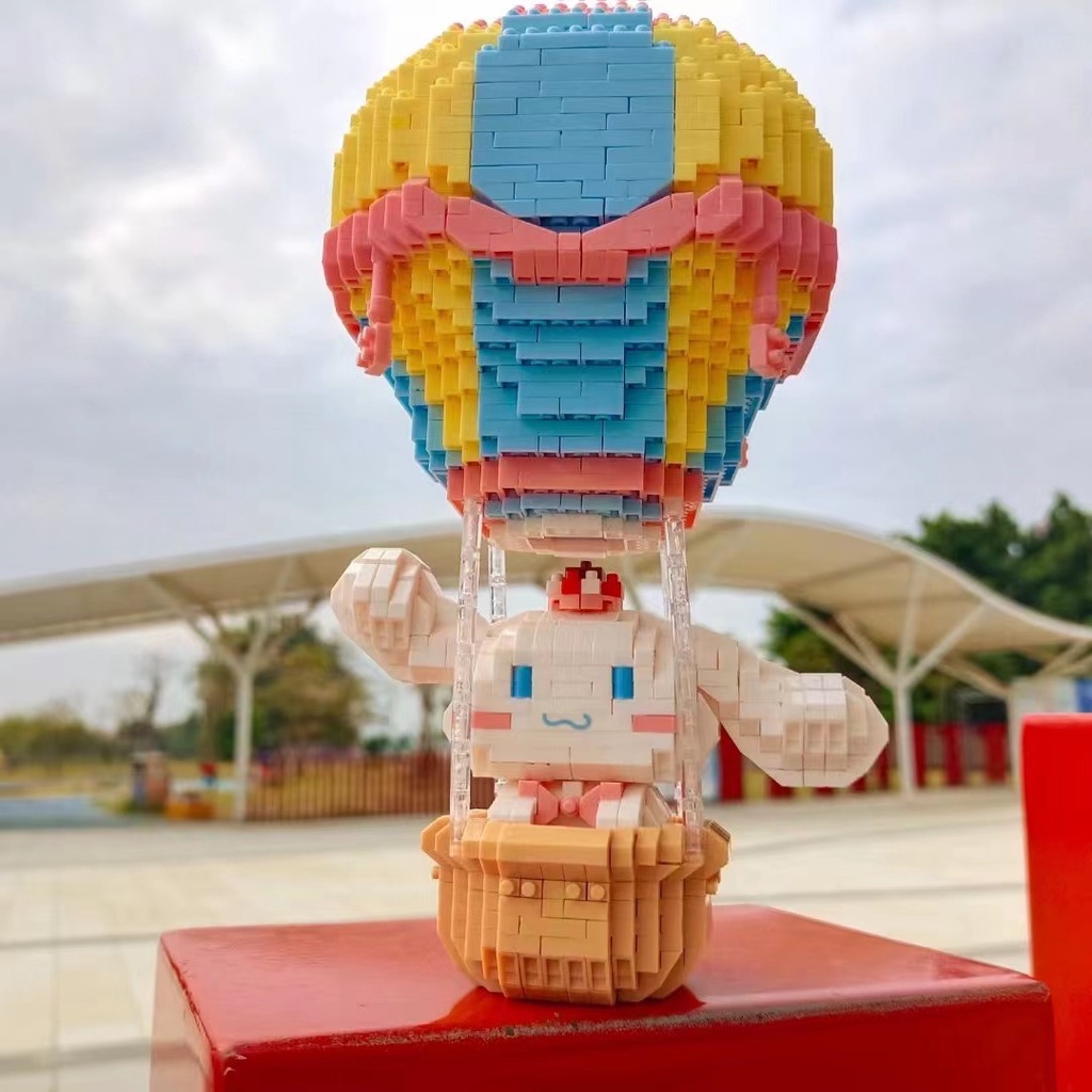 Bộ Đồ Chơi Xếp Hình Khinh Khí Cầu Mini Sáng Tạo Cho Bé