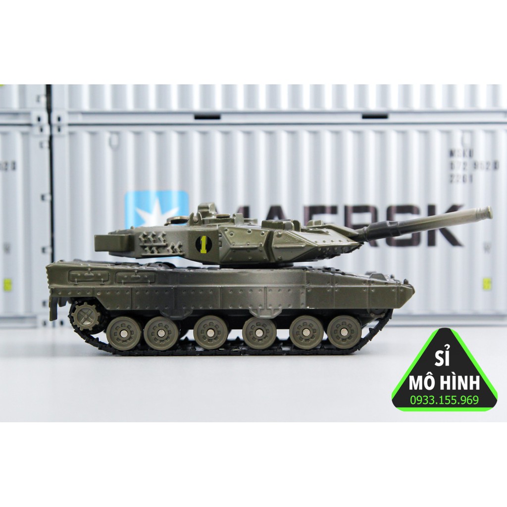 [ Sỉ Mô Hình ] Xe mô hình xe tank Đức Leopard 1:32