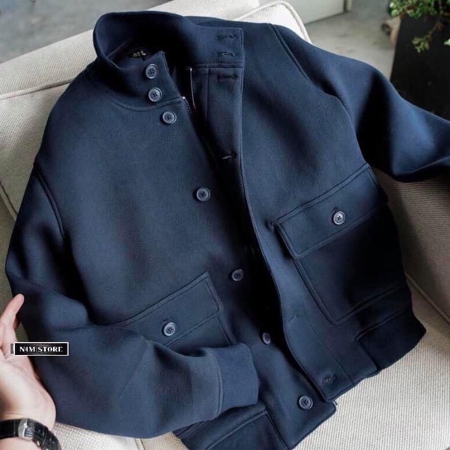 HOT 😭XẢ Áo khoác dạ cộc , công sở , dày ấm , kiểu lịch sự , đơn giản từ n4mstore . : ,