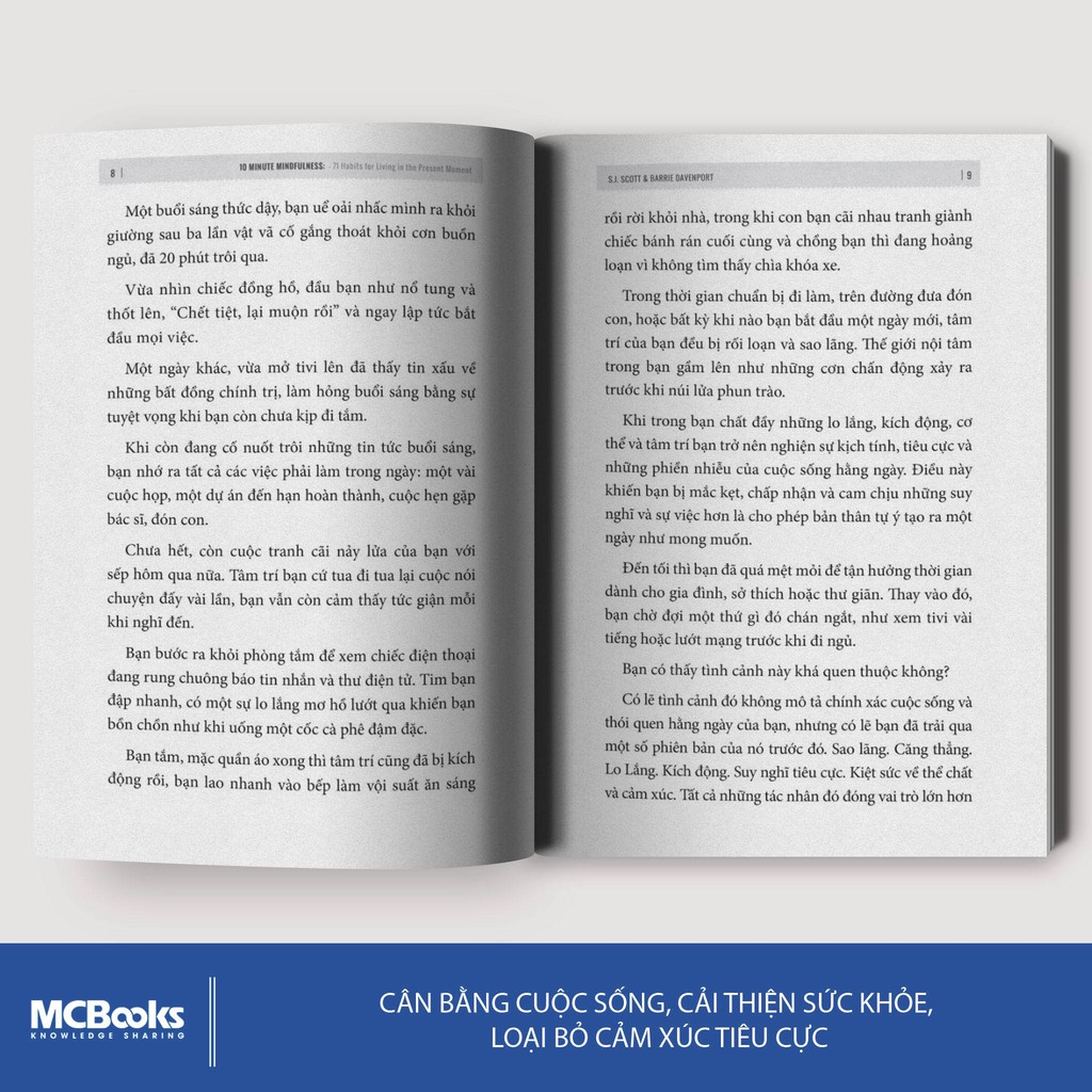 Sách 10 Phút Tĩnh Tâm 71 Thói Quen Cân Bằng Cuộc Sống Hiện Đại BizBooks