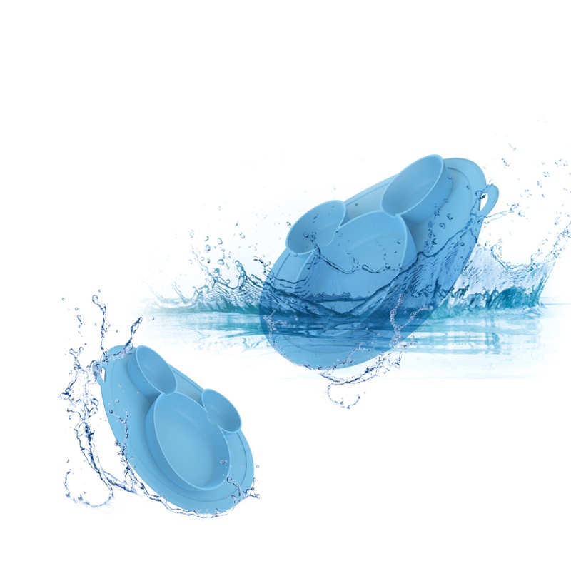 Bát Ăn Chia Ngăn Bằng Nhựa Pp Không Chứa BPA Tiện Dụng Cho Bé Sơ Sinh