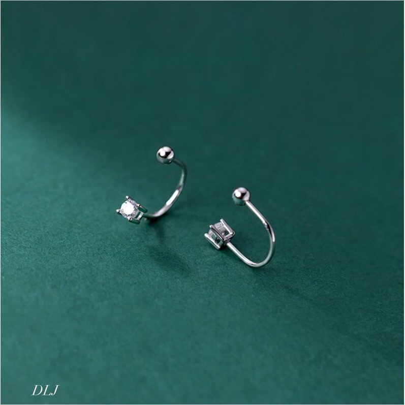 bông tai cong mẫu mới. bông tai MC