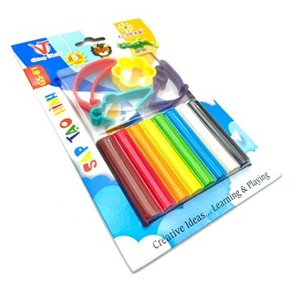 Đất Nặn 8 Màu + Khuân GS-81 G-star