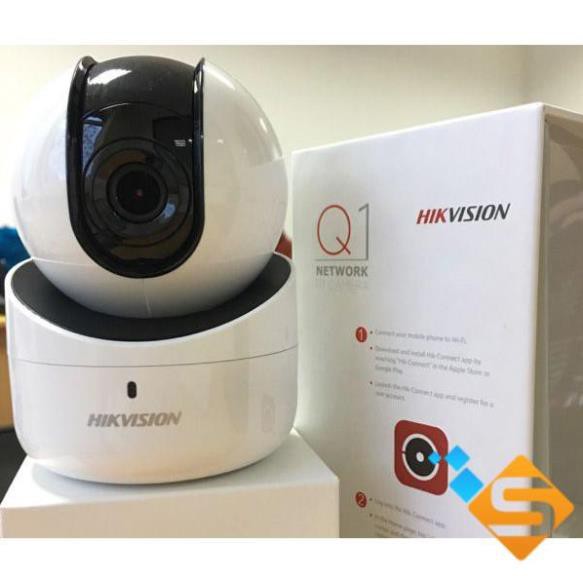 Camera IP WiFi Không Dây Robot Quay Quét HIKVISION Q1 1.0MP HD (720P) - DS-2CV2Q01FD-IW