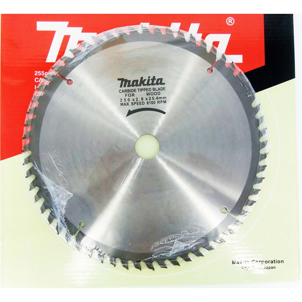Lưỡi Cắt Gỗ Makita 180mm, 230mm, 250mm, 300mm