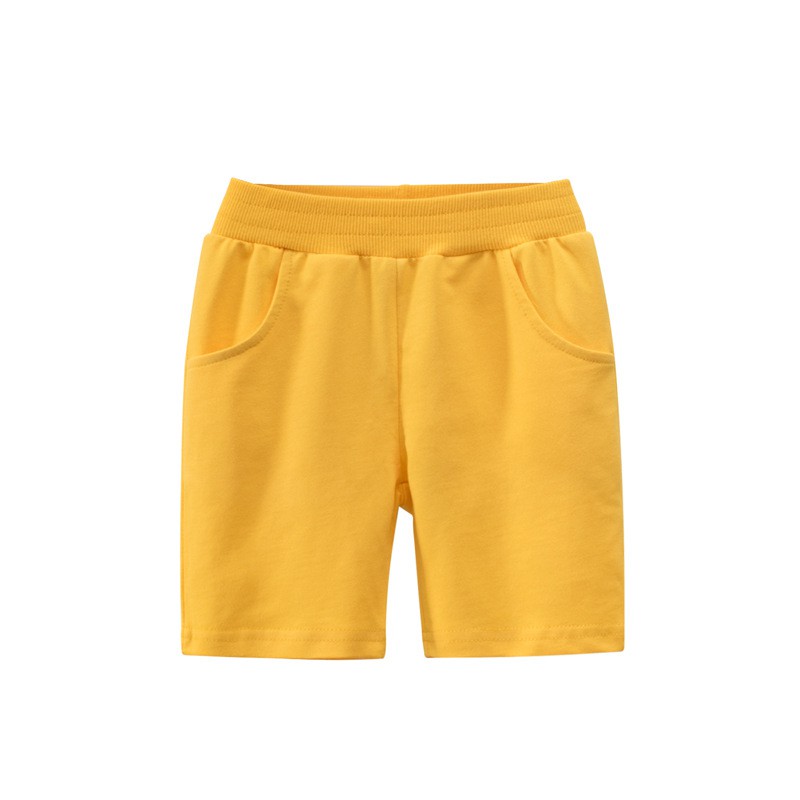 Quần thun trơn cho bé 27kids quần short cho bé chất cotton hàng xuất Âu Mỹ