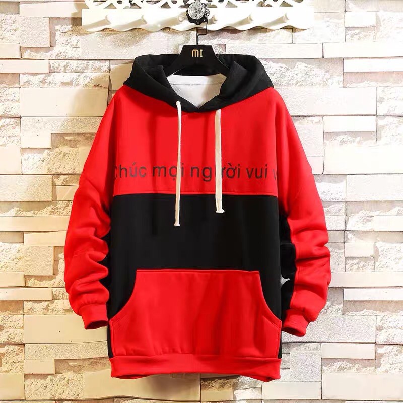 Áo hoodie nỉ unisex form rộng WIND Chúc Mọi Người Vui Vẻ, áo hoodie ullzang WIND | BigBuy360 - bigbuy360.vn