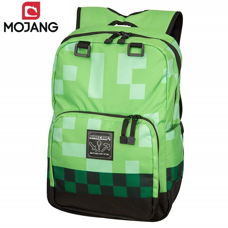Balo Minecraft creeper backpack chính hãng