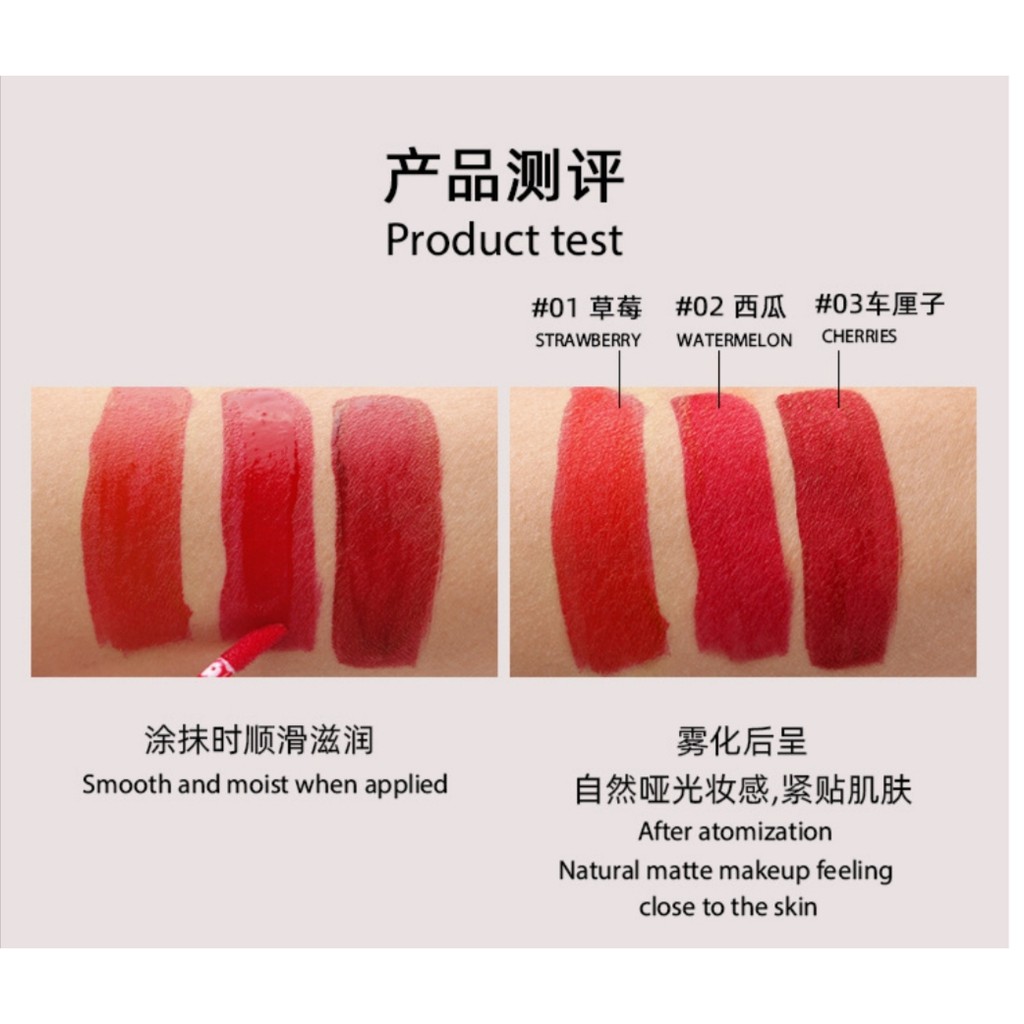 Son kem dưỡng môi không thấm nước lâu trôi 3 màu tùy chọn | BigBuy360 - bigbuy360.vn