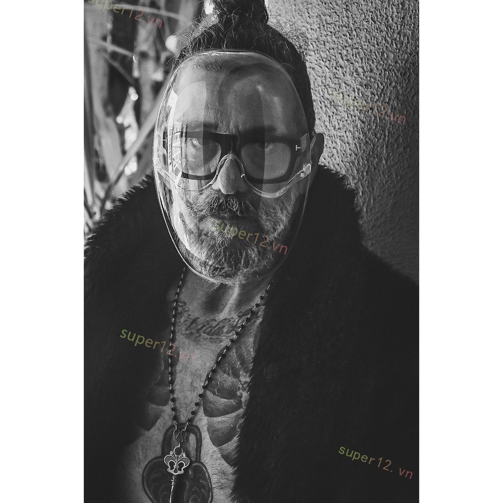 ✨cheap price Extended PC + PET transparent full face protective mask Space mask plastic cycling shield VUE Shield | BigBuy360 - bigbuy360.vn