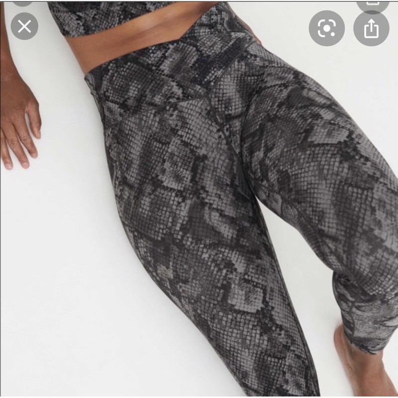 Quần tập legging 7/8 cạp chéo Ae rie, hàng xuất xịn | BigBuy360 - bigbuy360.vn