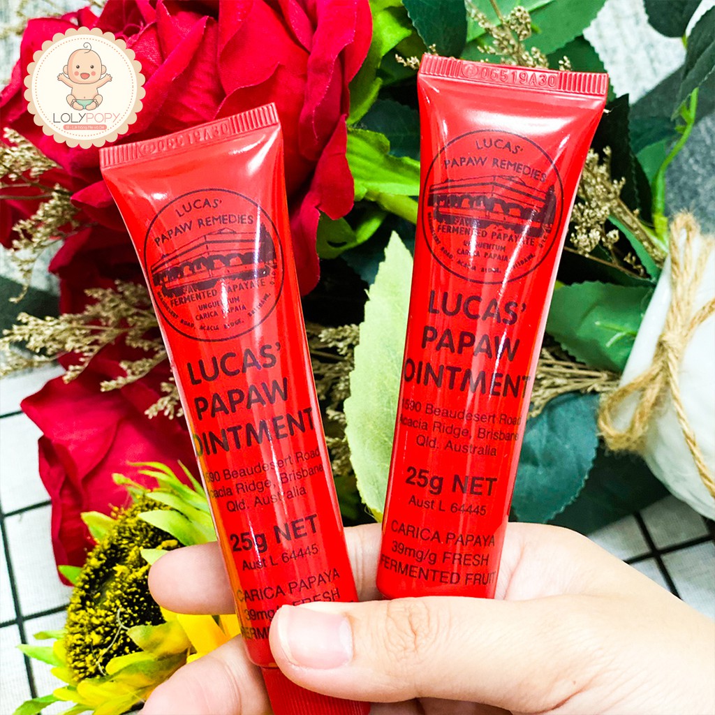 Kem dưỡng da Lucas’ Papaw Ointment – Kem đu đủ Lucas 25g