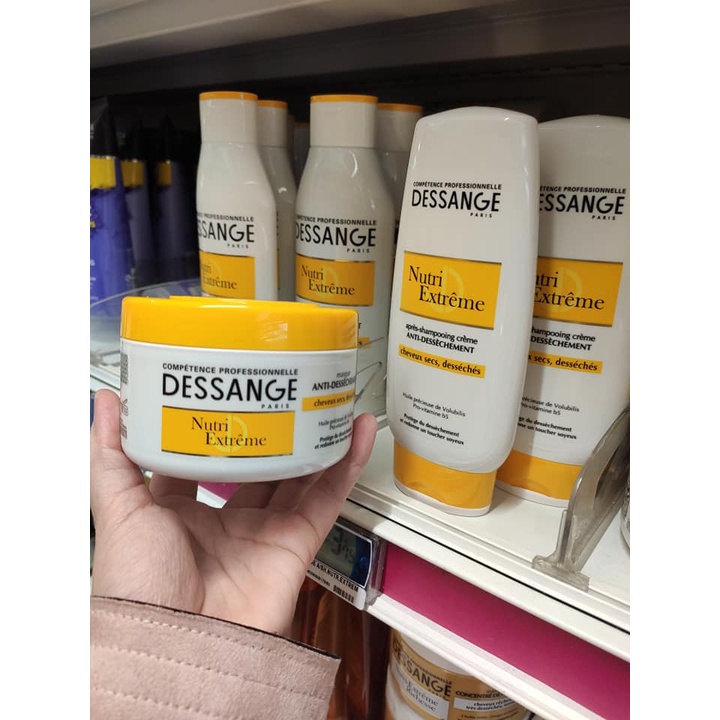 GỘI - XẢ - Ủ CAO CẤP DESSANGE " SIÊU MƯỢT, SIÊU PHỤC HỒI TÓC "