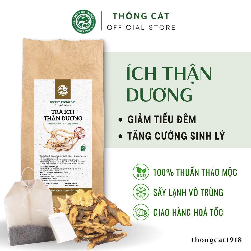 Combo tăng cường sinh lý nam giúp thanh nhiệt giải độc, bổ thận tráng dương, rối loạn cương dương Thông Cát HCM
