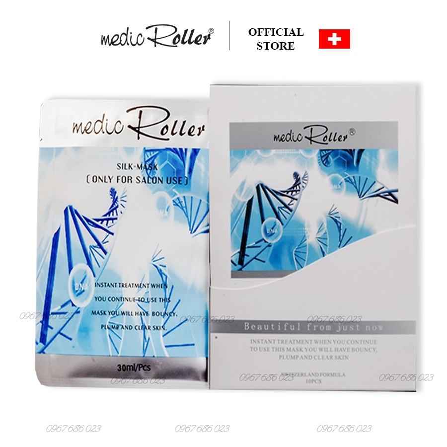 Mặt nạ giảm đỏ, sáng da Home Whitening Facial Mask Medic Roller