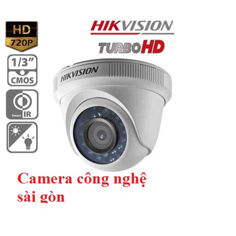 Camera HD-TVI Dome hồng ngoại 1.0 Megapixel HIKVISION DS-2CE56C0T-IR