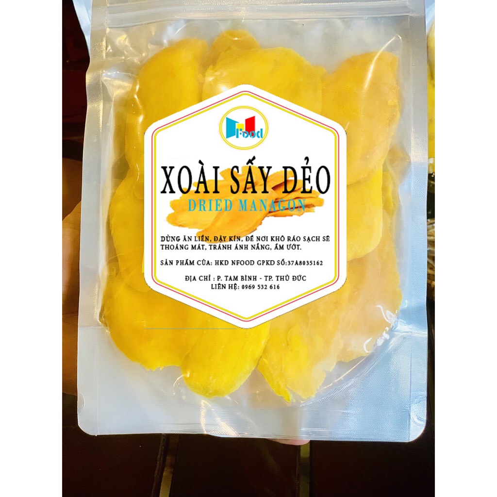 GÓI 100GRAM XOÀI SẤY DẺO
