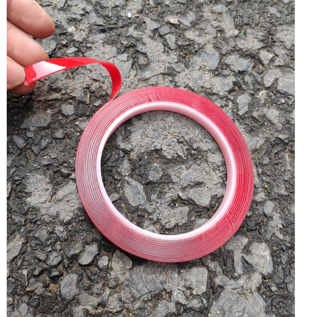 Cuộn băng keo 2 mặt siêu dính chuyên dán đồ chơi xe -3 mét (cuộn nhỏ). hàng cao cấp