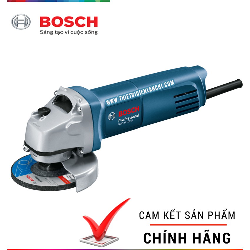 MÁY MÀI GÓC BOSCH GWS 6-100S 4"