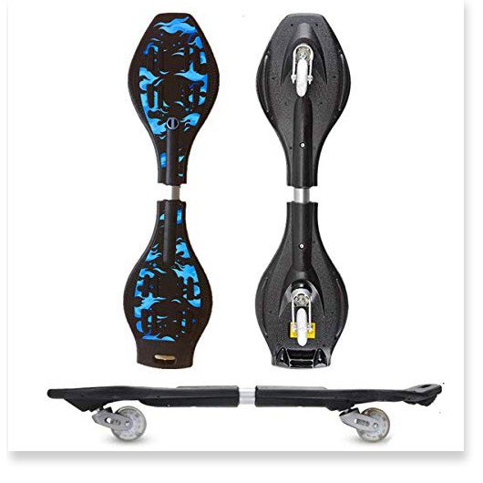 Ván Trượt Lắc Skateboard Twister 2 Bánh Đèn LED Cao Cấp , Ván Trượt Thể Thao Bảo Hành Chính H