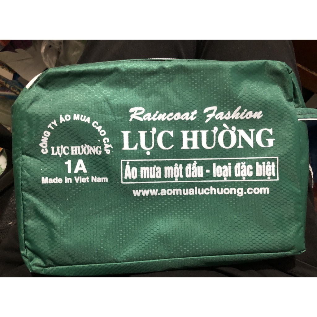 Áo Mưa Vải Dù Tráng Nhựa 1 Đầu Chống Rách Siêu Bền