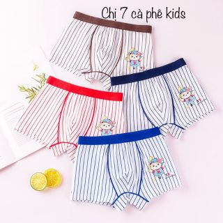 Combo 5 quần sip bé trai - quần lót bé trai dạng đùi cao cấp