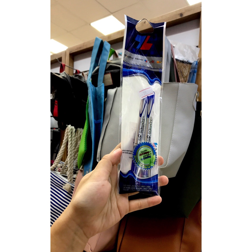 Vỉ 2 Bút Gel Hi Master - Thiên Long B-03 (Mẫu Màu Giao Ngẫu Nhiên)