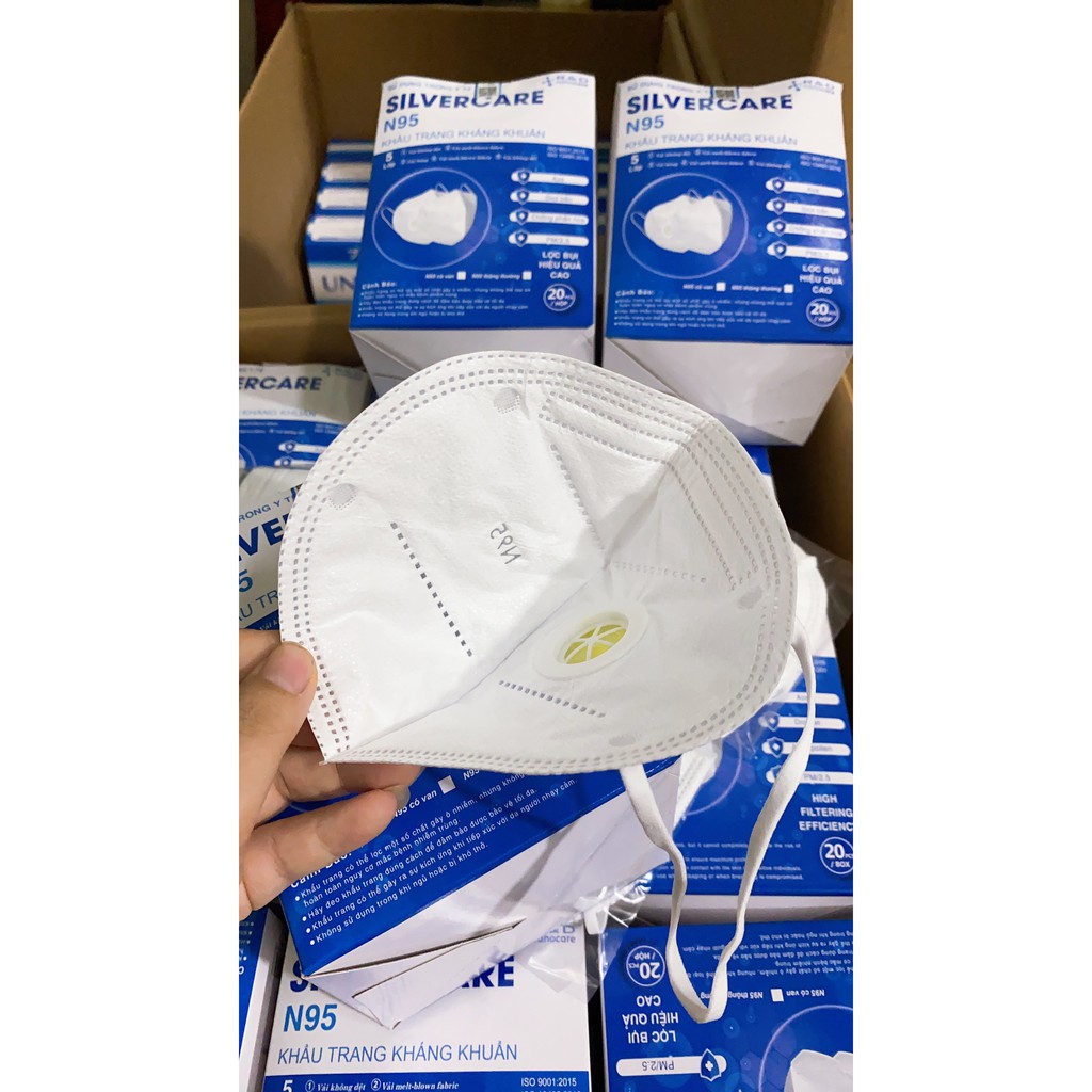 (Có Sẵn)Khẩu Trang N95 5 lớp Có Van Thở Vải Kháng Khuẩn Lọc Bụi PM 2.5 Chính Hãng | BigBuy360 - bigbuy360.vn