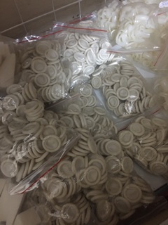 Bộ bao ngón tay cao su