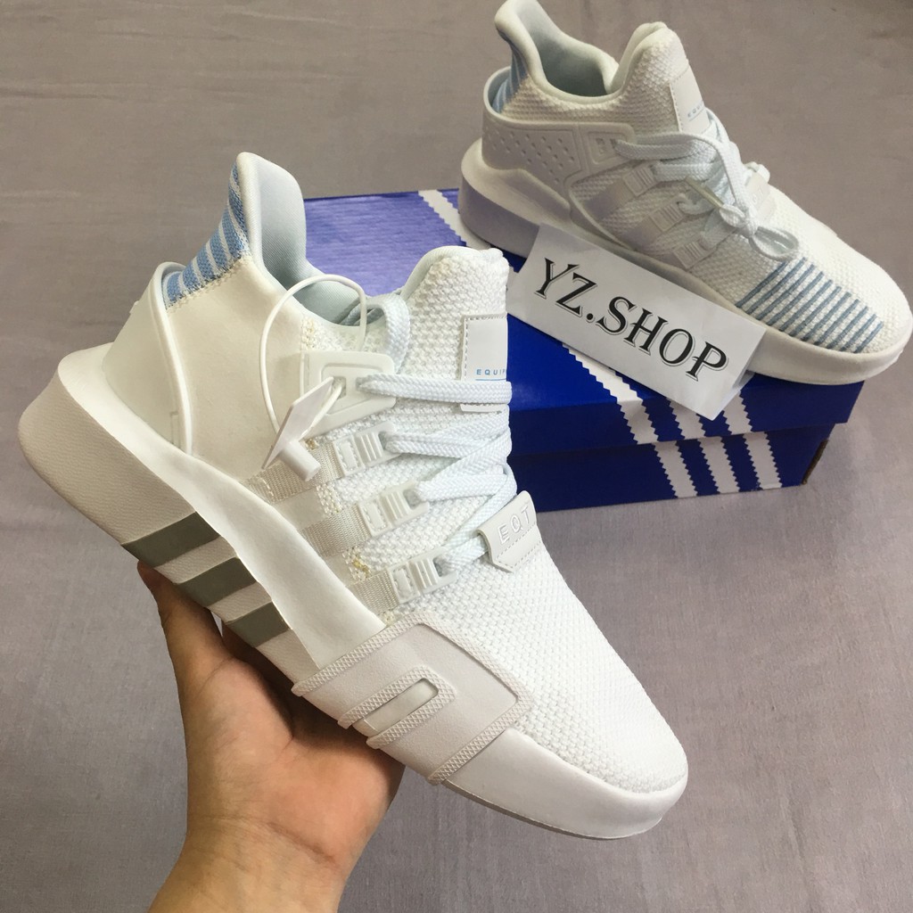 Giày Sneaker, Giày Thể Thao EQT Trắng Xanh Dương Nam Nữ Cao Cấp