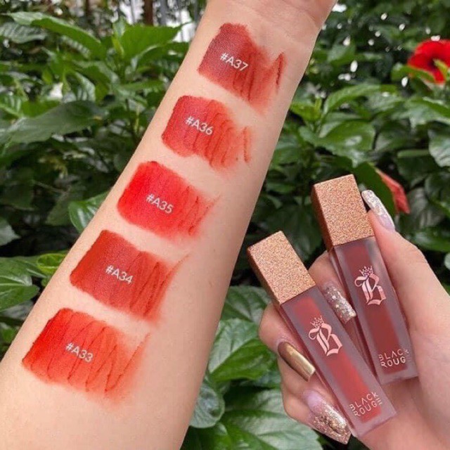 Son nắp nhũ Ver7 handmade - Black A33 A34 A35 A36 A37 đủ mã