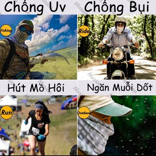 Khăn ống đa năng đi phượt (giao màu ngẫu nhiên)