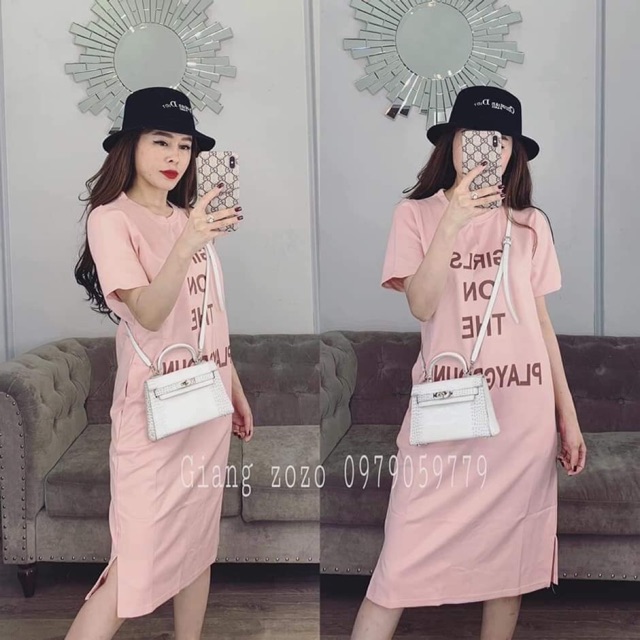 Váy xuông dáng rộng