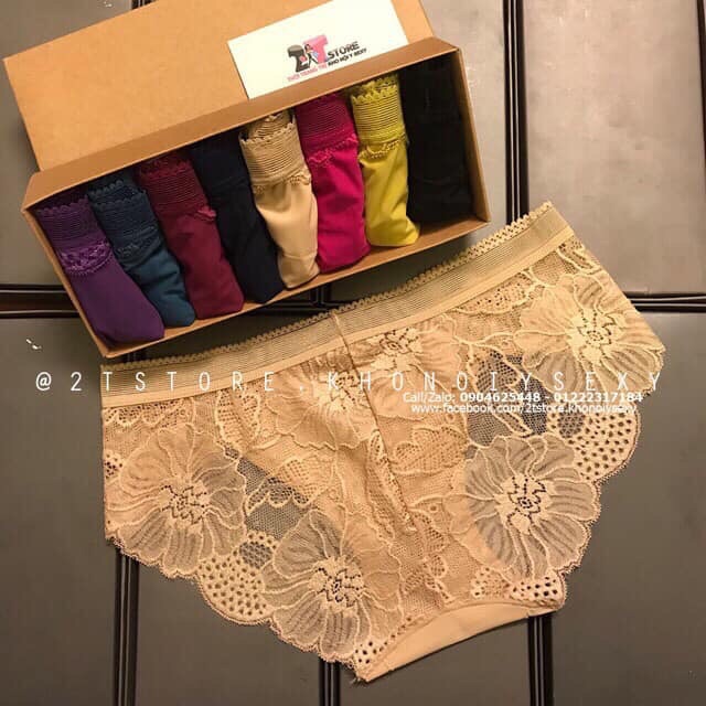 SỈ BỘ 10 QUẦN LÓT VIC SU REN 8423