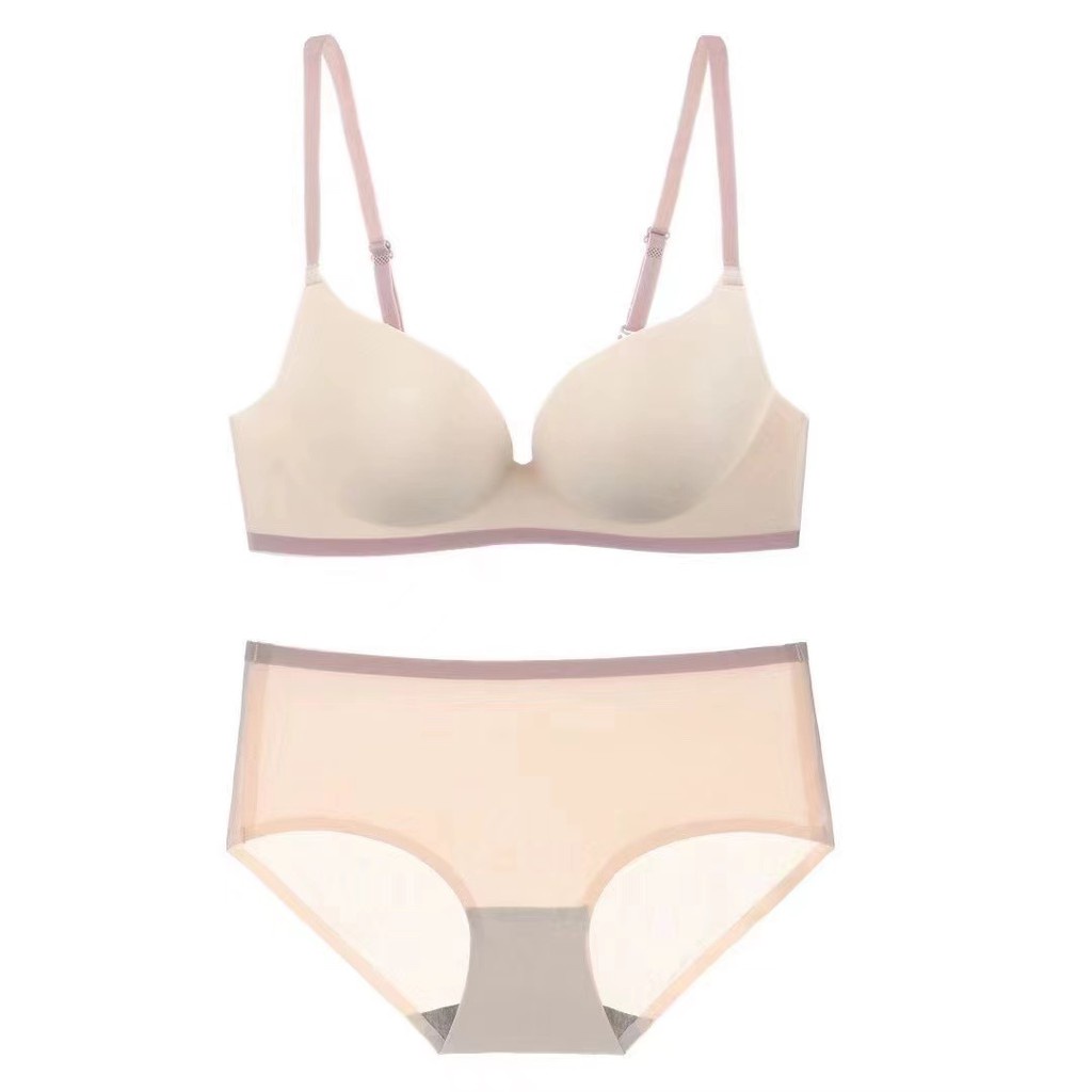 Áo lót su không gọng nâng ngực đệm dày mềm mịn Push up AS172