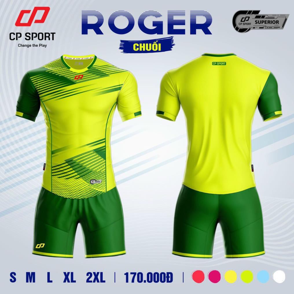 Bộ áo bóng đá CP ROGER 2021 - 2022 sẵn kho, giá tốt