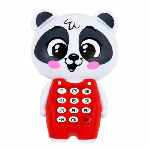 Sixtyshop-CC.Đồ chơi cho bé điện thoại phát nhạc phát sáng màu đỏ trắng