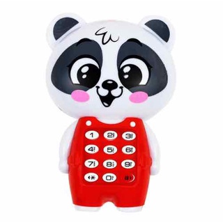 Man-Đồ chơi cho bé điện thoại phát nhạc phát sáng màu đỏ trắng