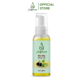 Mã LIFEM1 giảm 50k đơn 99k Chai dầu Olive dưỡng ẩm da 50ml JULYHOUSE