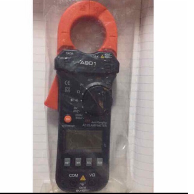 Đồng hồ ampe kìm A901