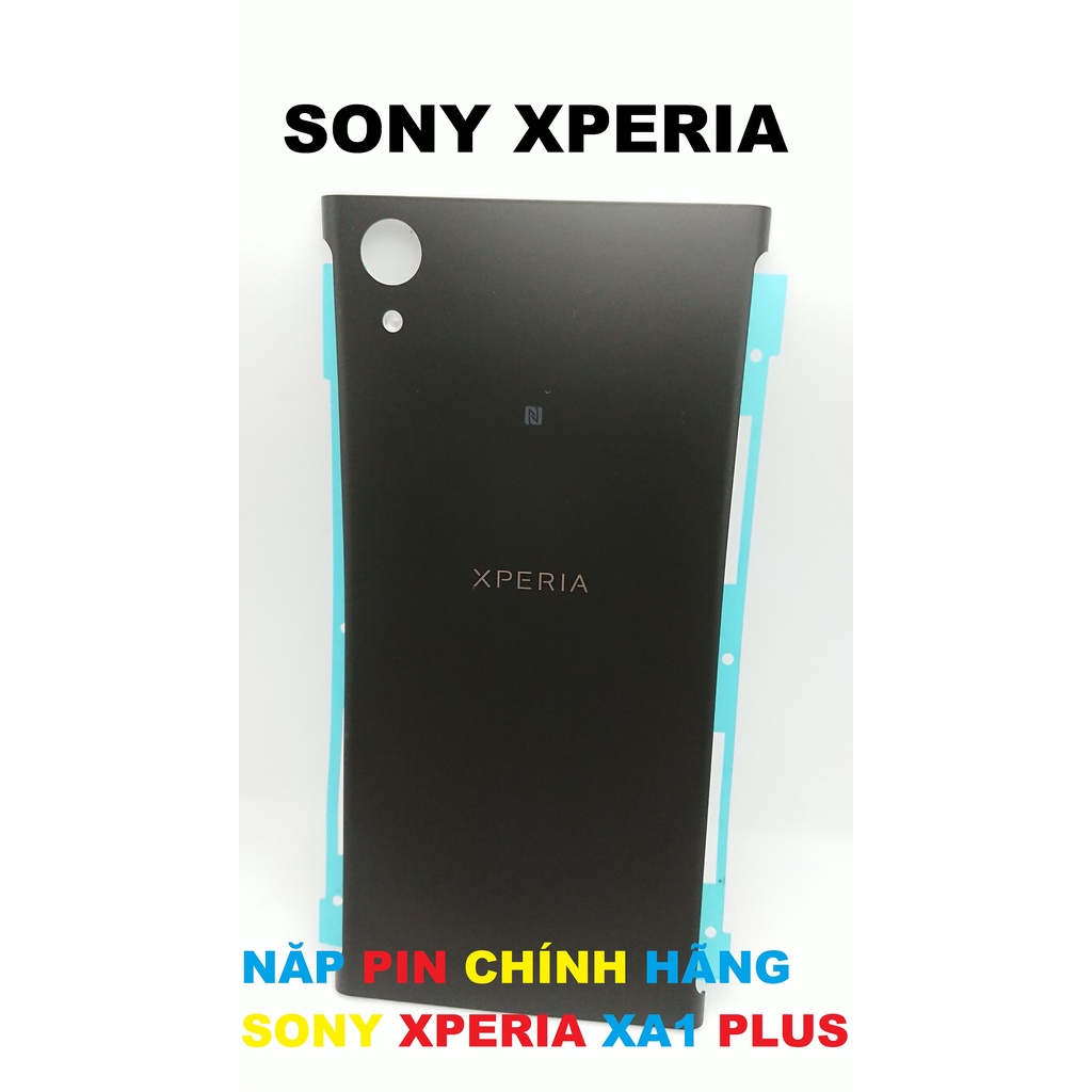 NẮP LƯNG-NẮP PIN-BLACK COVER CHÍNH HÃNG SONY XPERIA XA1 PLUS-G3416