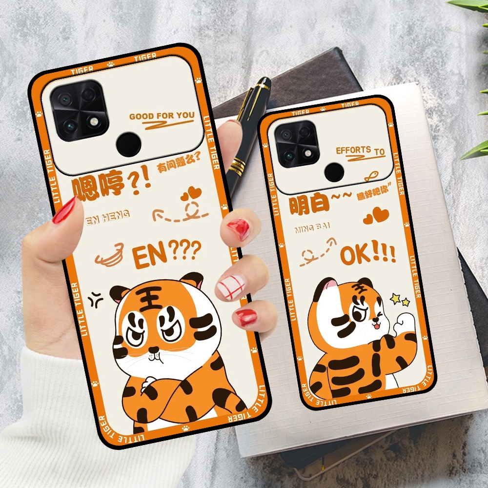 Ốp Xiaomi Poco C40 in hình cặp đôi doremon, hổ, khủng long dễ thương