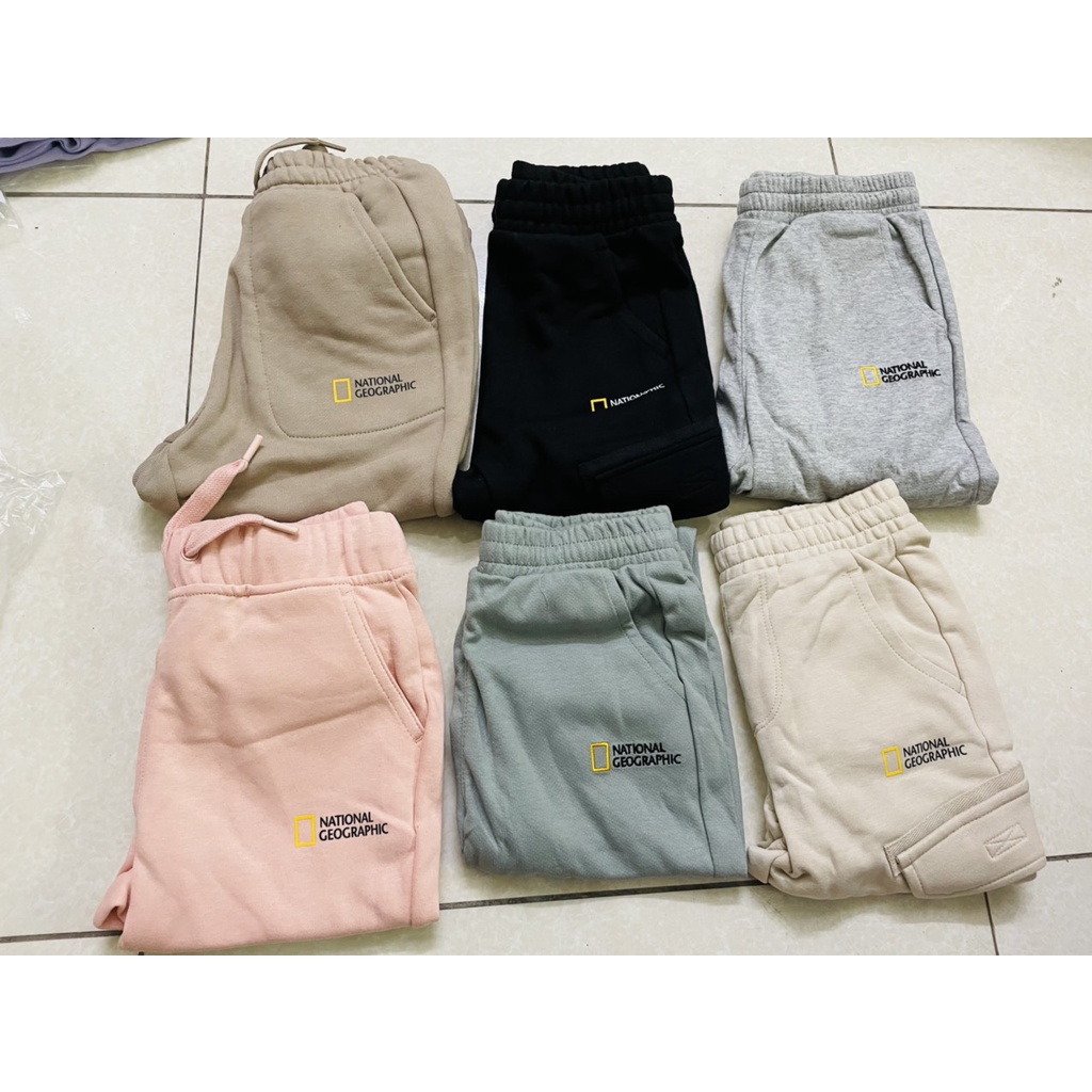 Quần Nỉ Mùa Kiểu Dáng Jogger Hàn Quốc
