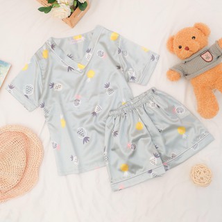 Bộ ngủ lụa quảng châu KL04