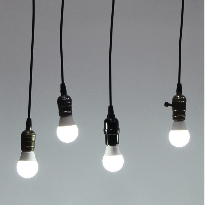 Đèn thả cổ điển Vintage bóng đèn led búp 9w