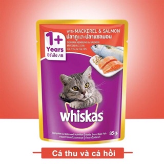 SỐT PATE MÈO WHISKAS 85g