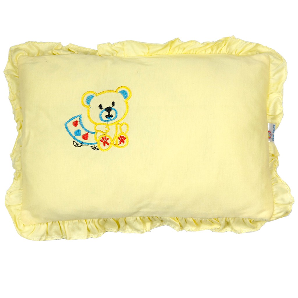 Gối cho trẻ sơ sinh mềm, mịn, an toàn cho da của bé GSSKF  KIBA Fashion