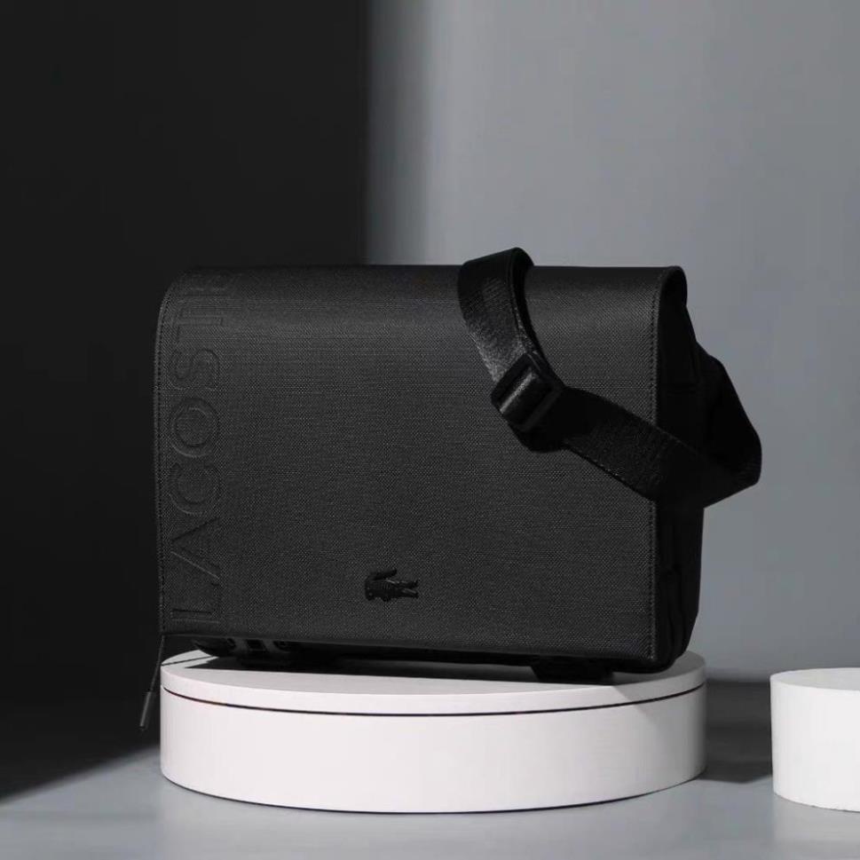 Túi deo chéo Lacoste Men's Classic PetiT Chất Da si Logo  Kim Loại lacoste dập  Form đẹp / Sang