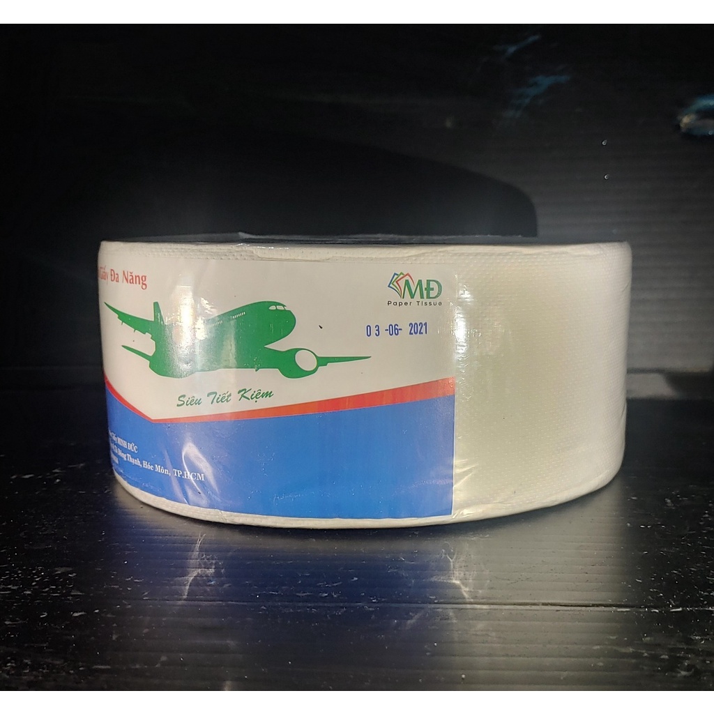 Giấy vệ sinh cuộn lớn 500 gram 2 lớp