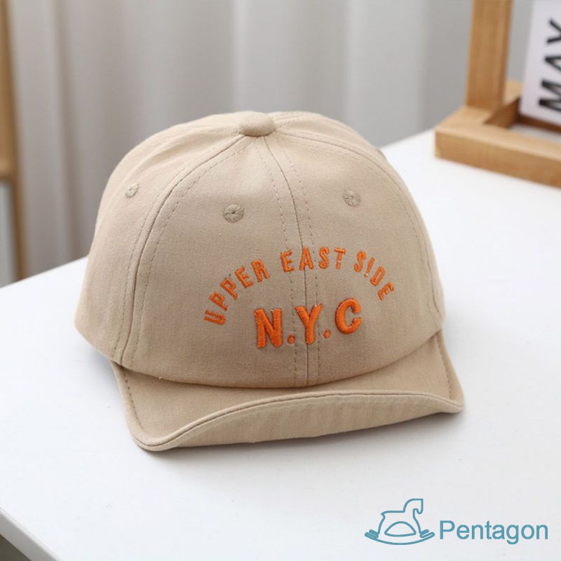 Mũ Lưỡi Trai Thêu Chữ Chống Nắng Dành Cho Bé Trai Và Bé Gái